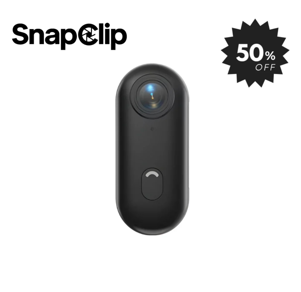 SnapClip™ - 4K Thumb Action Camera
