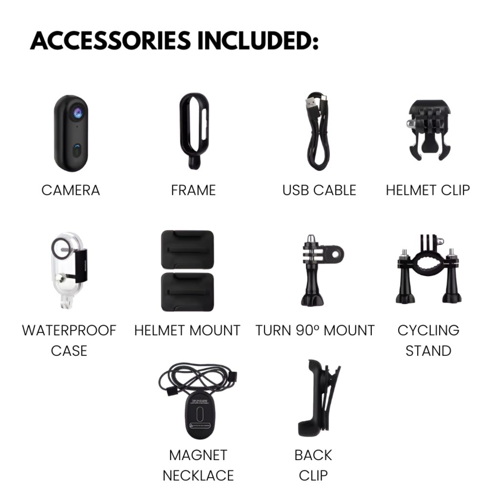 SnapClip™ - 4K Thumb Action Camera